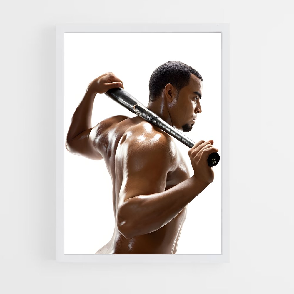 Poster Nelson de cruz – affiche Baseball (vue 3)